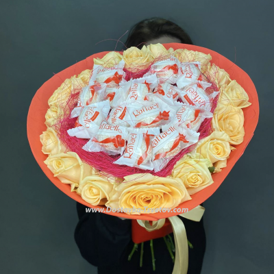 Конфетный букет "Сладкий Love"